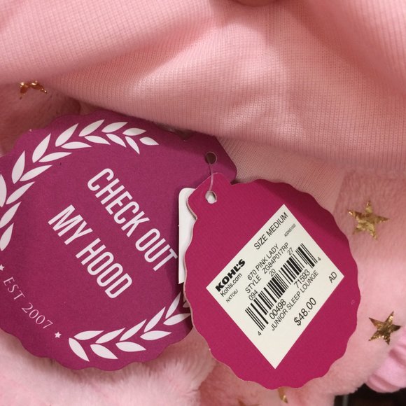 SO Soft & Cozy 2-pc Pajama Set Cute Hood Pullover - Picture 7 of 7